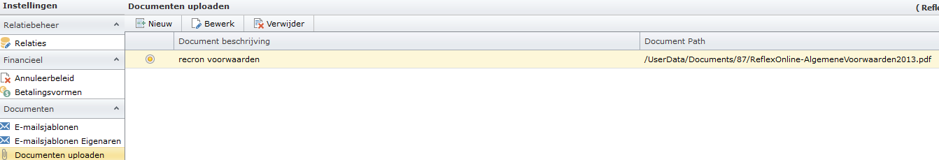 DocumentUploaden